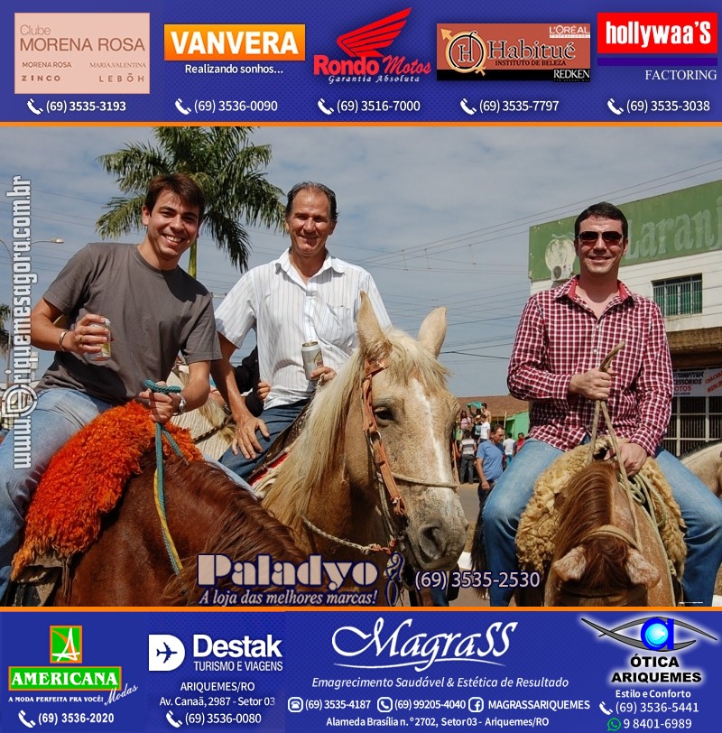 VAMOS LEMBRAR “Porque Recordar é Viver” – Cavalgada de 2012 da EXPOARI em Ariquemes