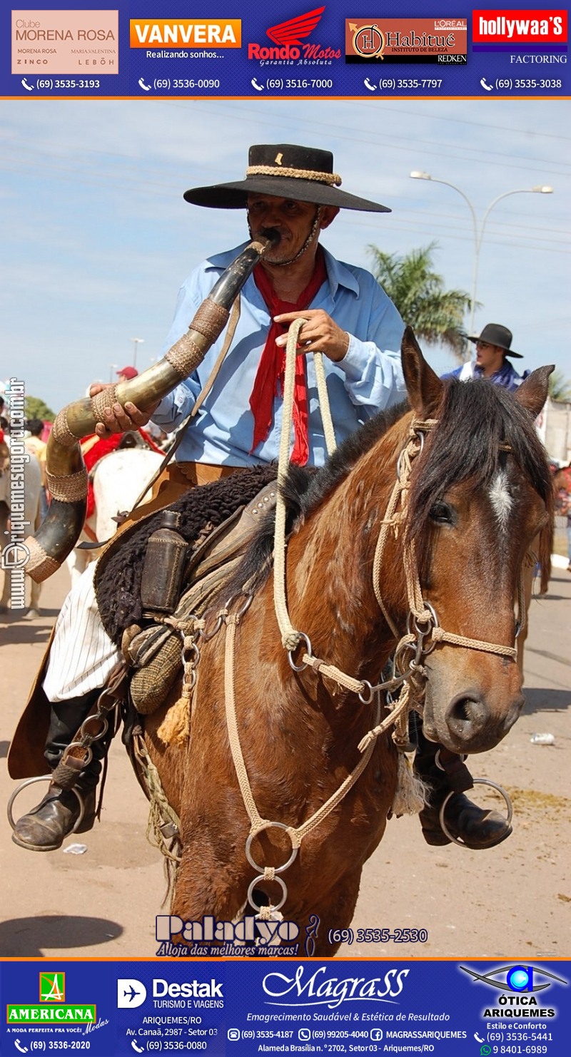 VAMOS LEMBRAR “Porque Recordar é Viver” – Cavalgada de 2012 da EXPOARI em Ariquemes