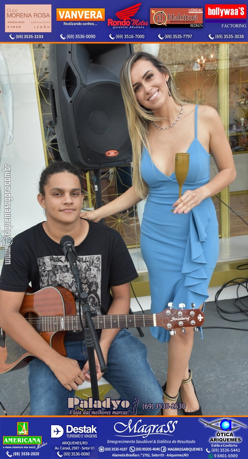 VAMOS LEMBRAR da Inauguração da Loja Traço Fino com @LumaLacerda em Ariquemes