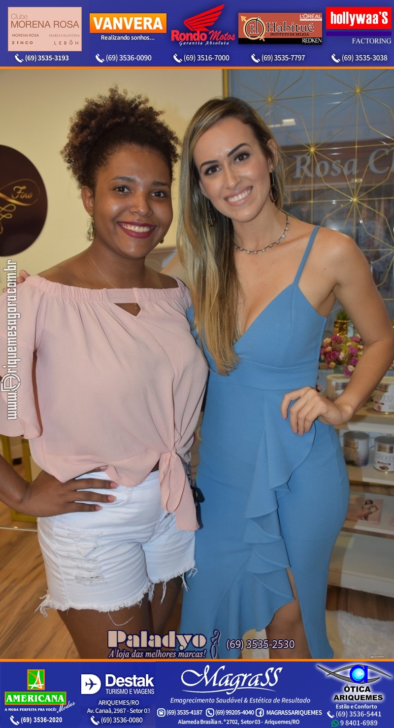 VAMOS LEMBRAR da Inauguração da Loja Traço Fino com @LumaLacerda em Ariquemes