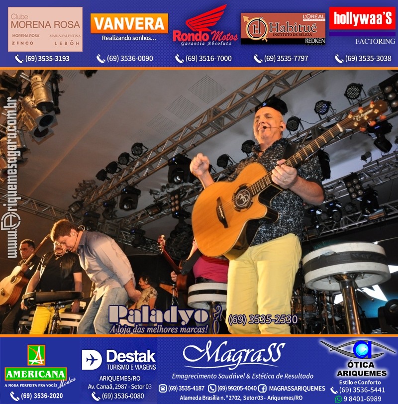 VAMOS REPRISAR do JANTAR ITALIANO com Show de Roupa Nova em Ariquemes