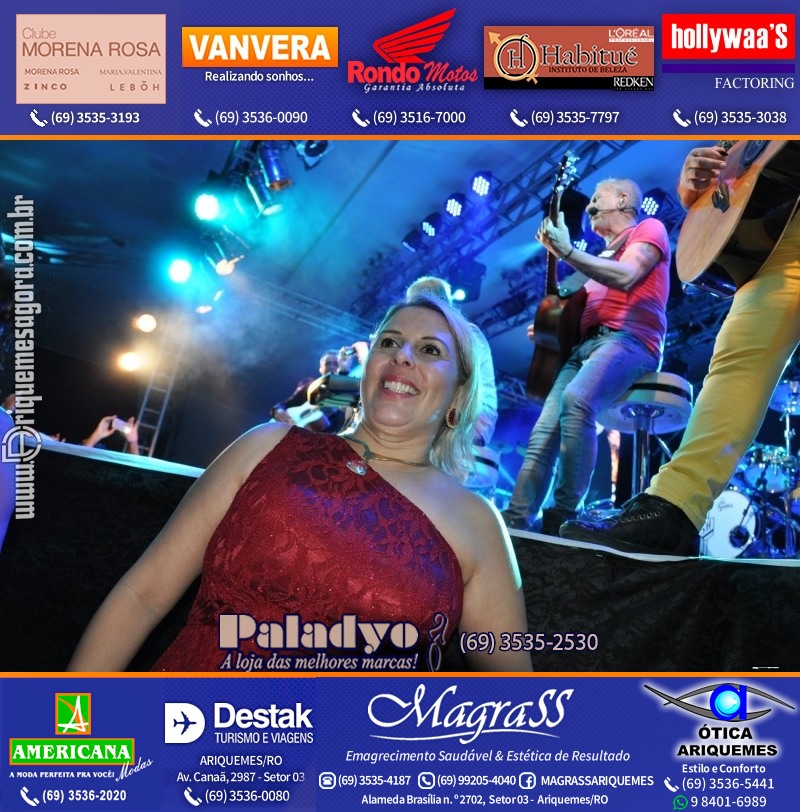 VAMOS REPRISAR do JANTAR ITALIANO com Show de Roupa Nova em Ariquemes