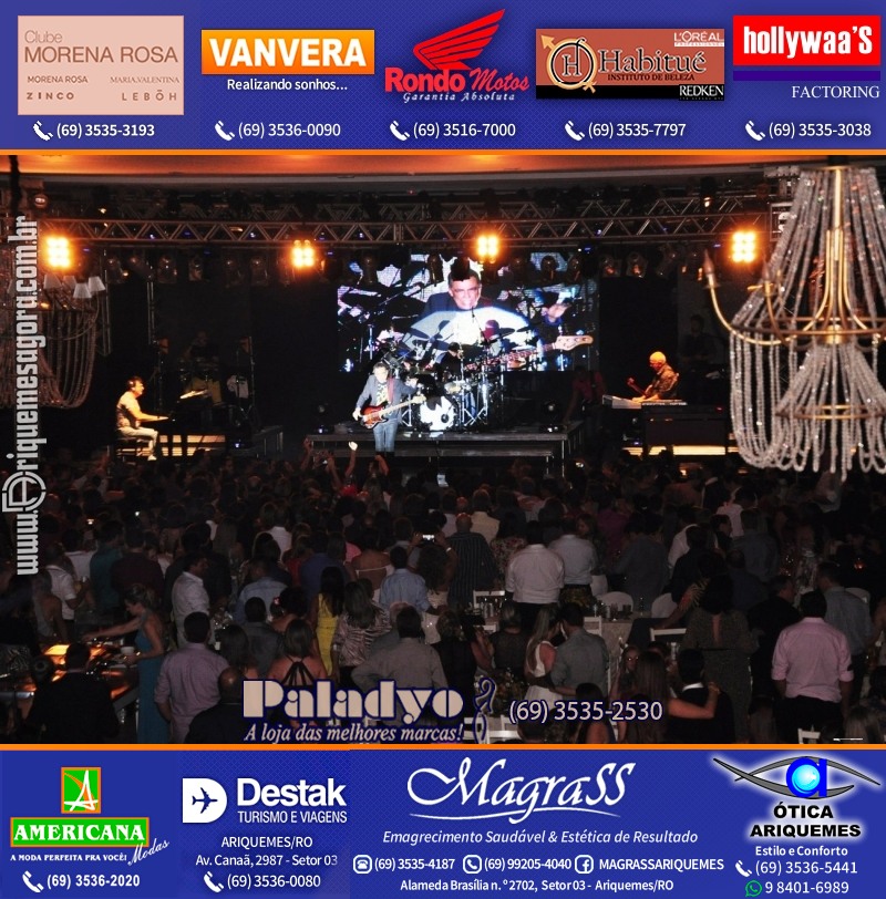 VAMOS REPRISAR do JANTAR ITALIANO com Show de Roupa Nova em Ariquemes