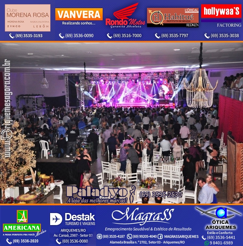 VAMOS REPRISAR do JANTAR ITALIANO com Show de Roupa Nova em Ariquemes