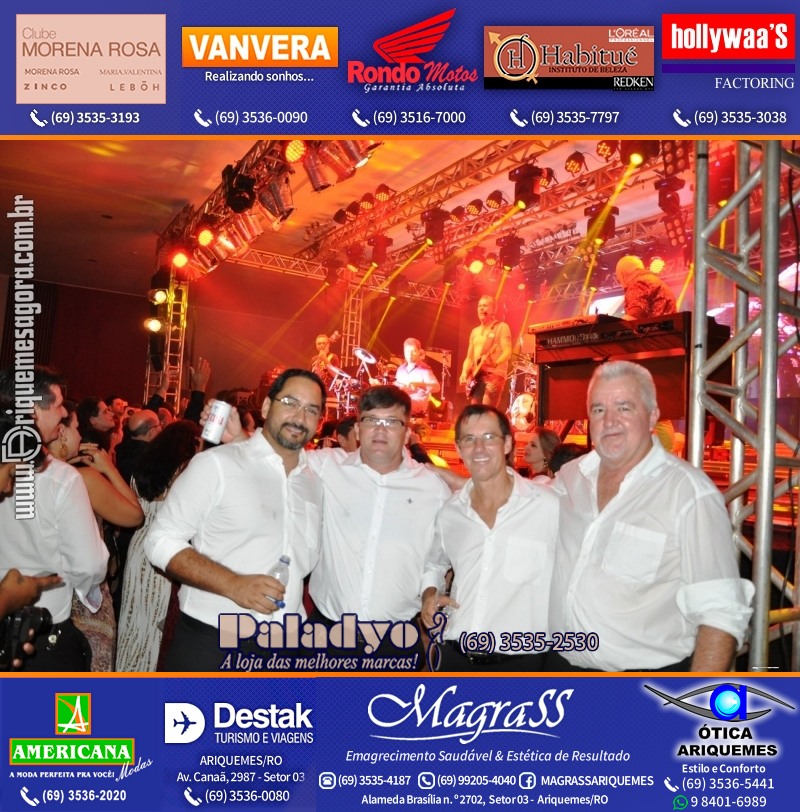 VAMOS REPRISAR do JANTAR ITALIANO com Show de Roupa Nova em Ariquemes