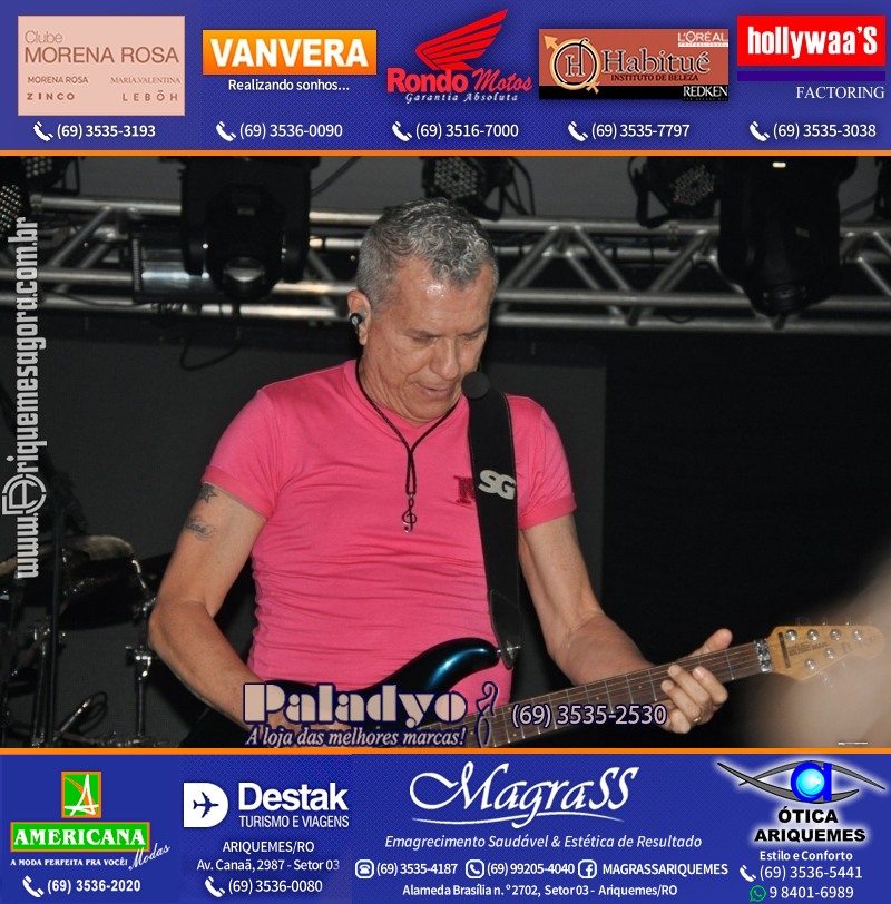 VAMOS REPRISAR do JANTAR ITALIANO com Show de Roupa Nova em Ariquemes