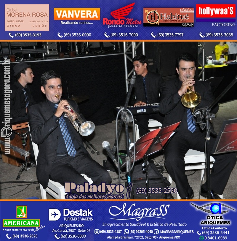 VAMOS REPRISAR do JANTAR ITALIANO com Show de Roupa Nova em Ariquemes
