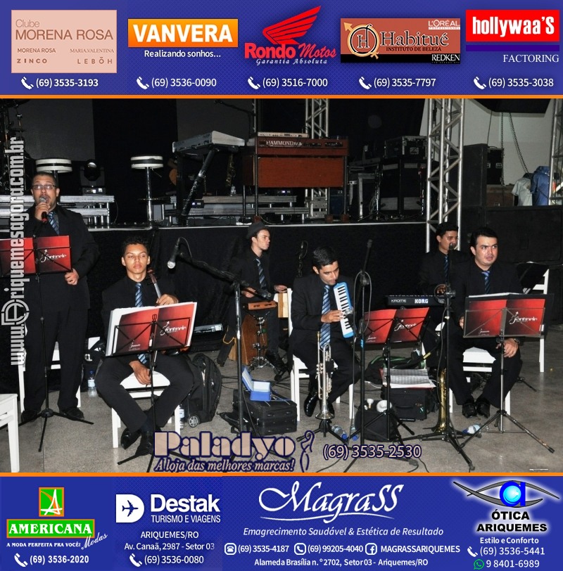 VAMOS REPRISAR do JANTAR ITALIANO com Show de Roupa Nova em Ariquemes