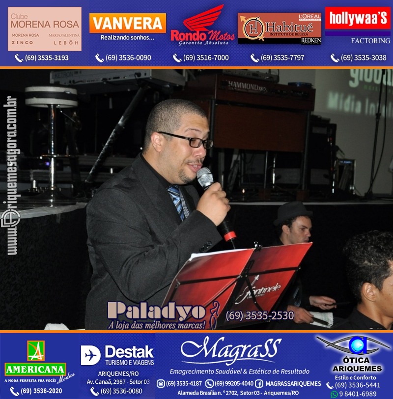 VAMOS REPRISAR do JANTAR ITALIANO com Show de Roupa Nova em Ariquemes