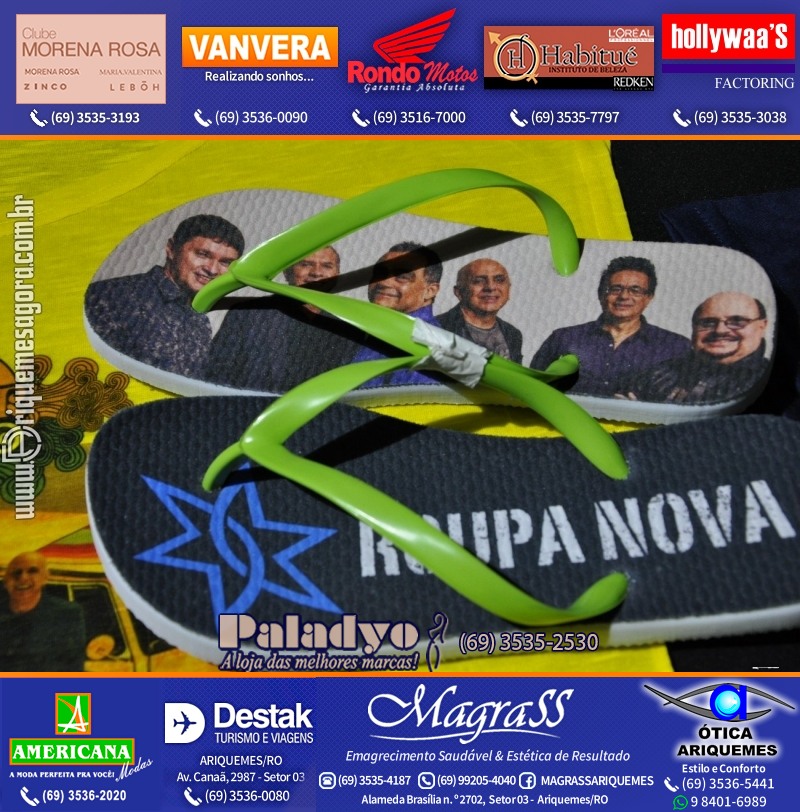 VAMOS REPRISAR do JANTAR ITALIANO com Show de Roupa Nova em Ariquemes