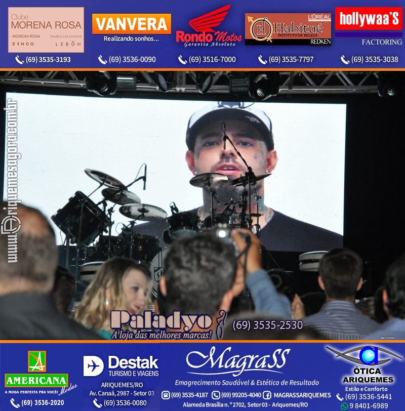 VAMOS REPRISAR do JANTAR ITALIANO com Show de Roupa Nova em Ariquemes