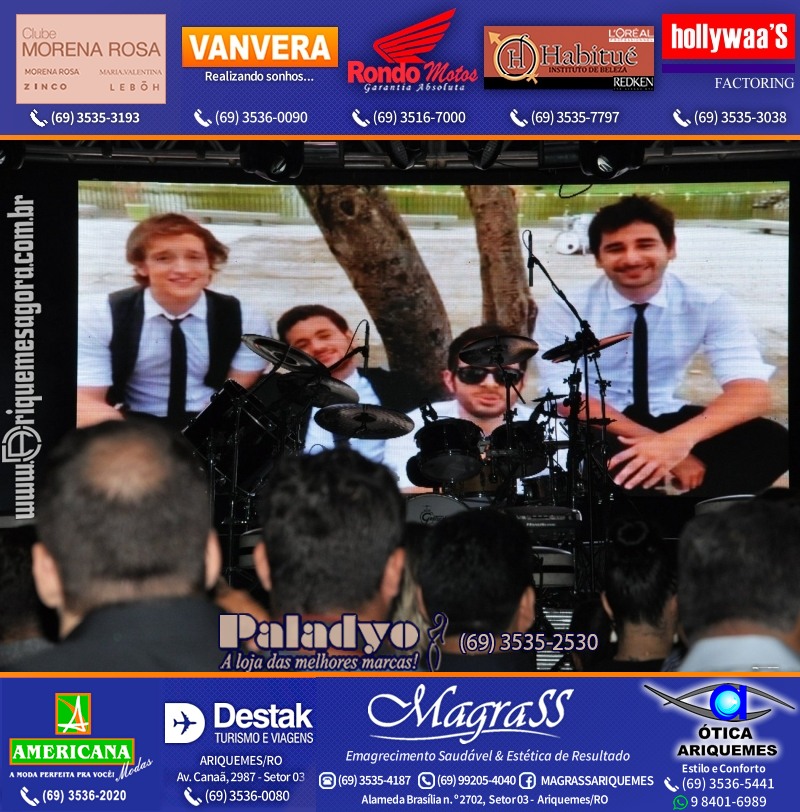 VAMOS REPRISAR do JANTAR ITALIANO com Show de Roupa Nova em Ariquemes