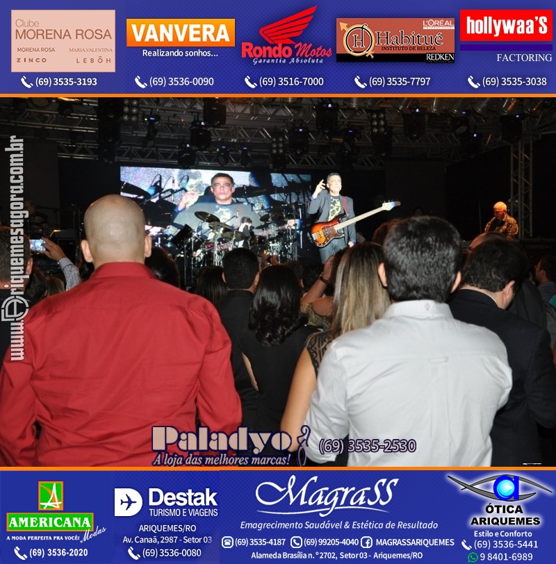 VAMOS REPRISAR do JANTAR ITALIANO com Show de Roupa Nova em Ariquemes