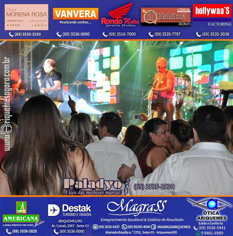 VAMOS REPRISAR do JANTAR ITALIANO com Show de Roupa Nova em Ariquemes