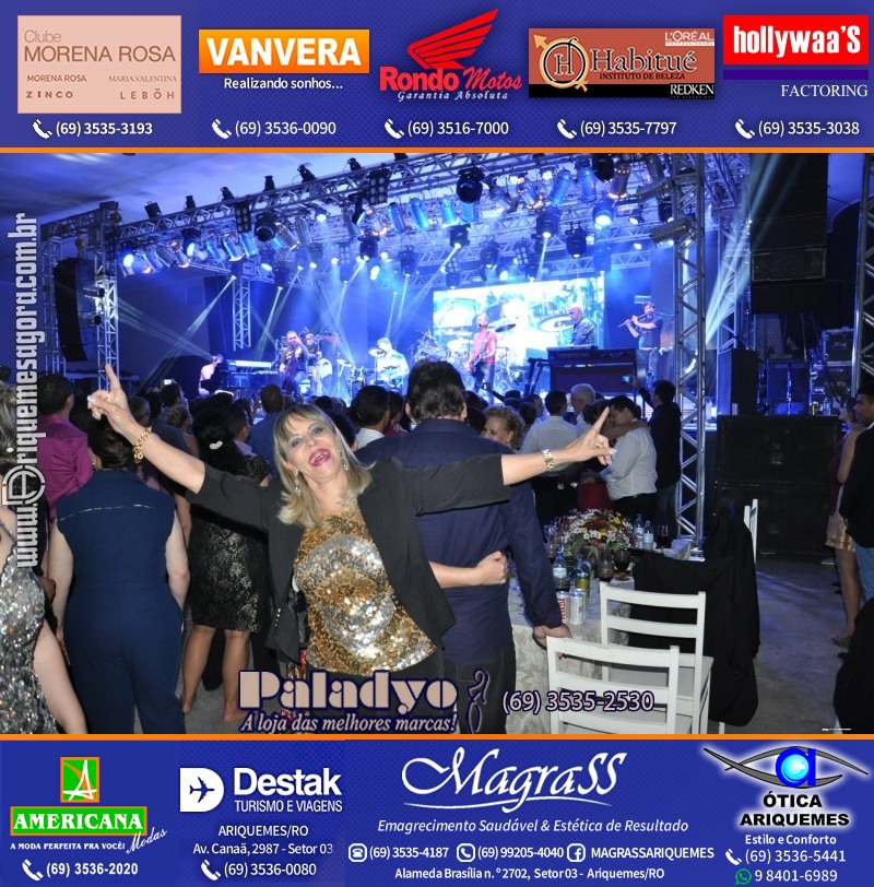 VAMOS REPRISAR do JANTAR ITALIANO com Show de Roupa Nova em Ariquemes