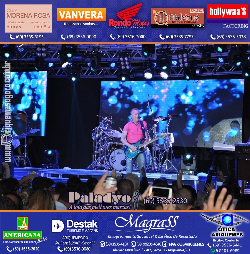 VAMOS REPRISAR do JANTAR ITALIANO com Show de Roupa Nova em Ariquemes