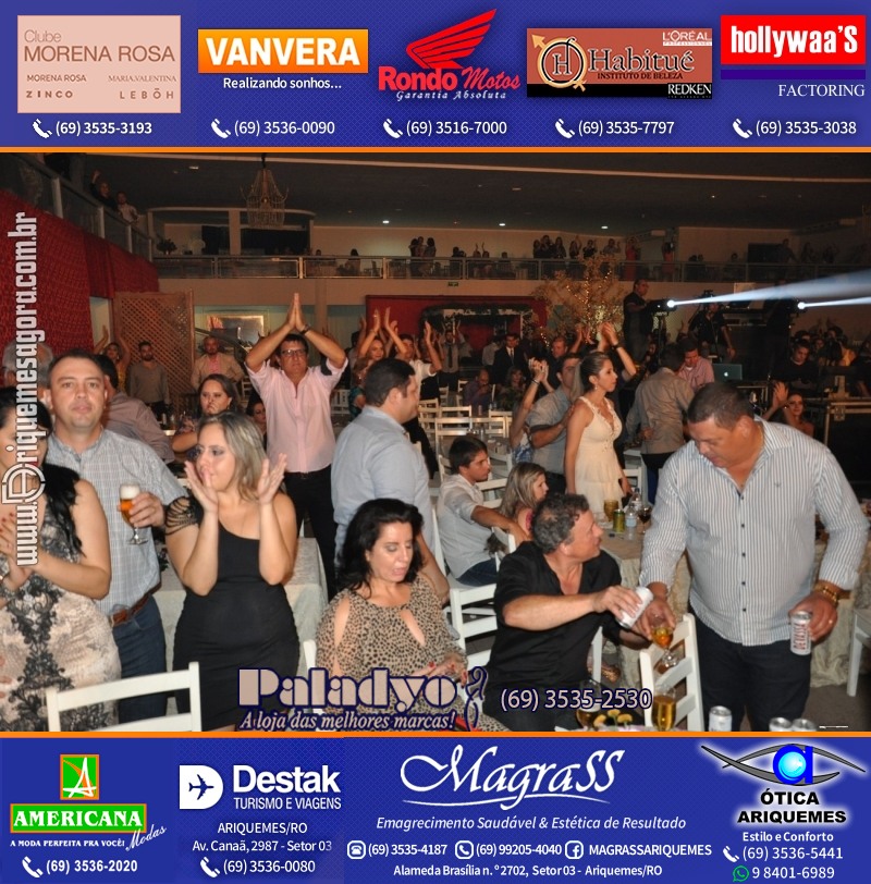 VAMOS REPRISAR do JANTAR ITALIANO com Show de Roupa Nova em Ariquemes