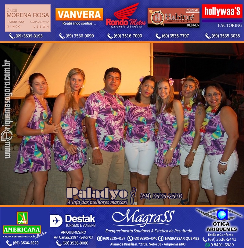 VAMOS REPRISAR Baile no Hawaii 2010 em Ariquemes