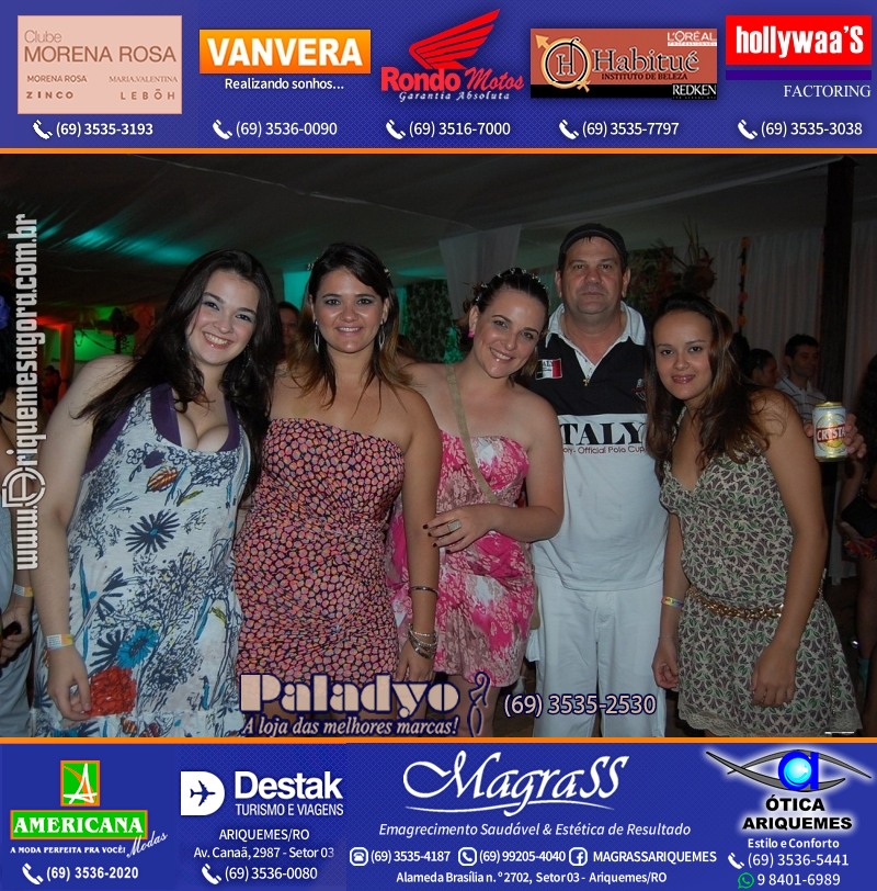 VAMOS REPRISAR Baile no Hawaii 2010 em Ariquemes