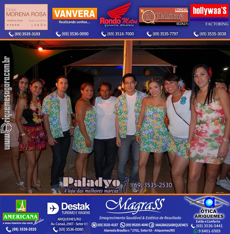 VAMOS REPRISAR Baile no Hawaii 2010 em Ariquemes
