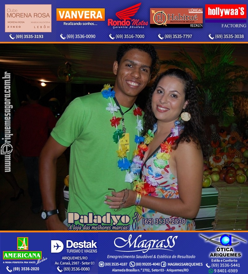 VAMOS REPRISAR Baile no Hawaii 2010 em Ariquemes