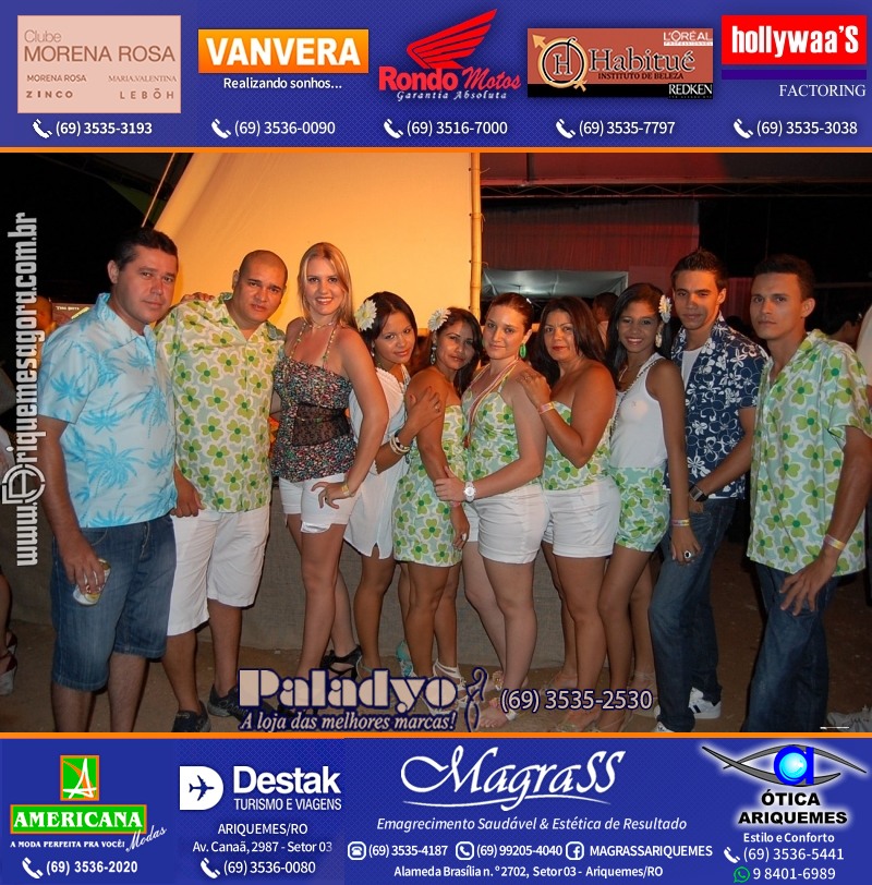 VAMOS REPRISAR Baile no Hawaii 2010 em Ariquemes