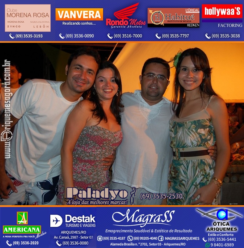 VAMOS REPRISAR Baile no Hawaii 2010 em Ariquemes