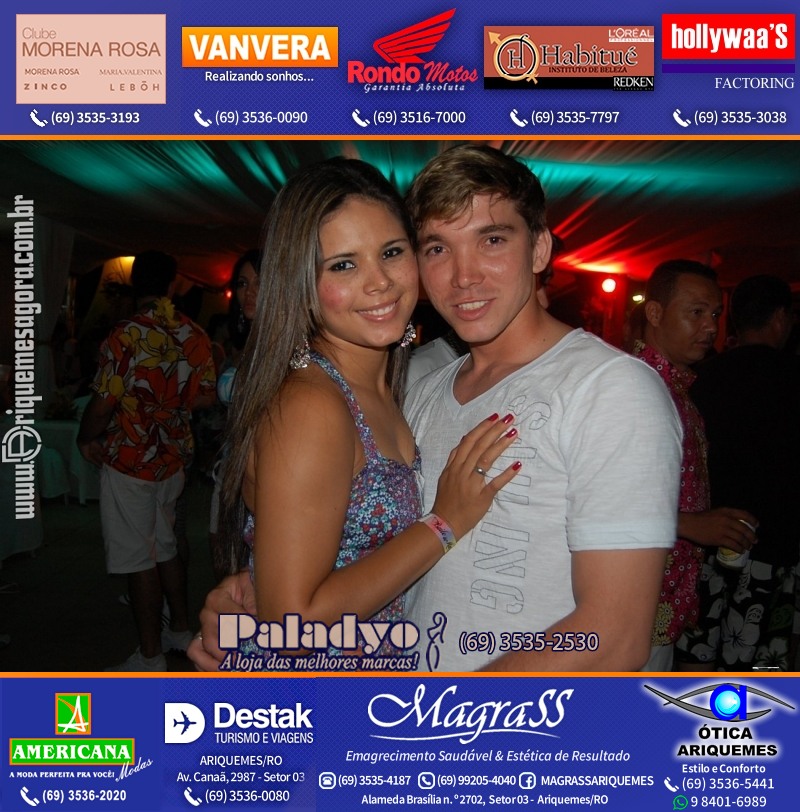 VAMOS REPRISAR Baile no Hawaii 2010 em Ariquemes