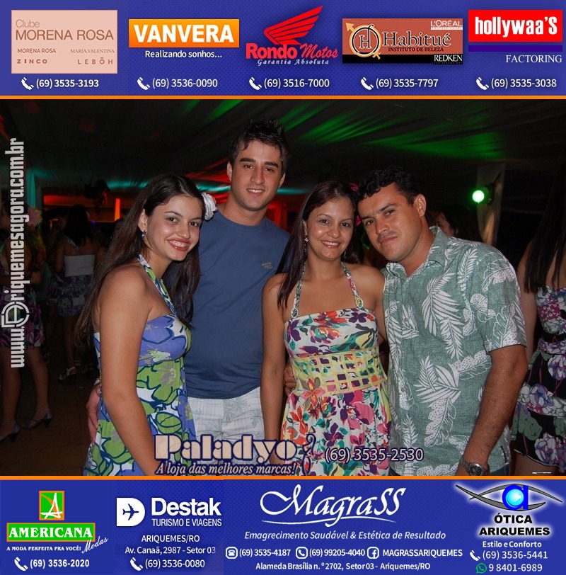 VAMOS REPRISAR Baile no Hawaii 2010 em Ariquemes