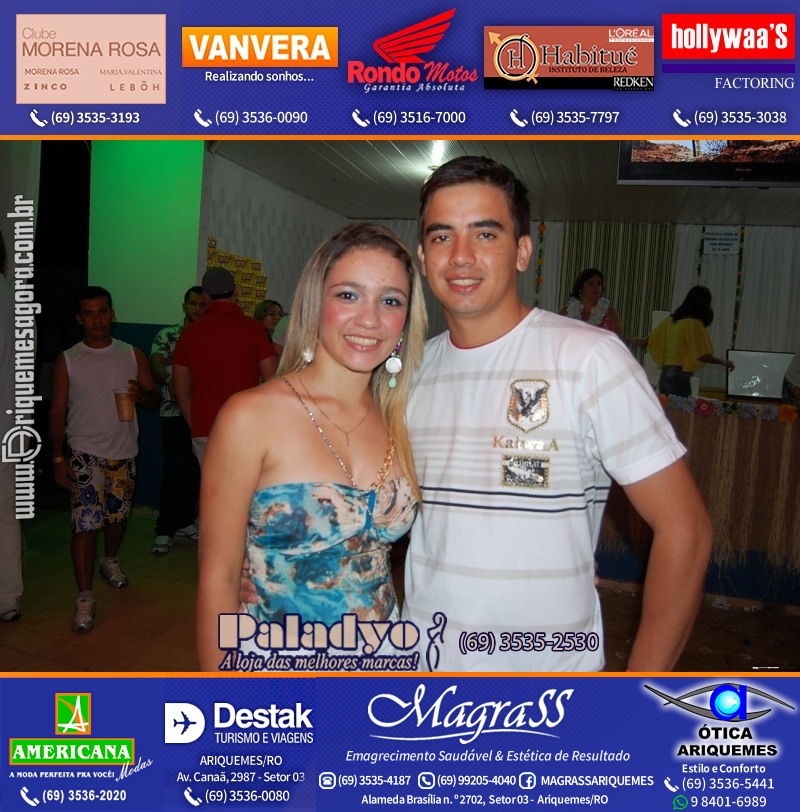 VAMOS REPRISAR Baile no Hawaii 2010 em Ariquemes
