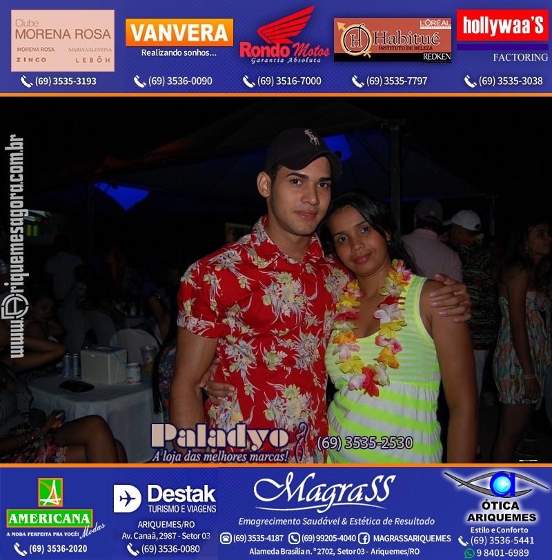 VAMOS REPRISAR Baile no Hawaii 2010 em Ariquemes