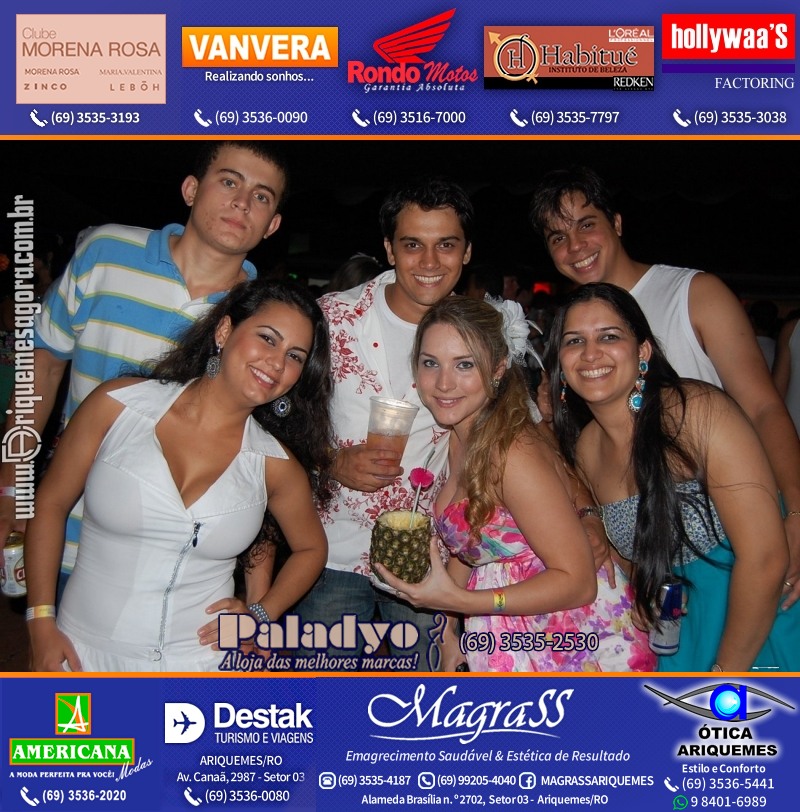 VAMOS REPRISAR Baile no Hawaii 2010 em Ariquemes