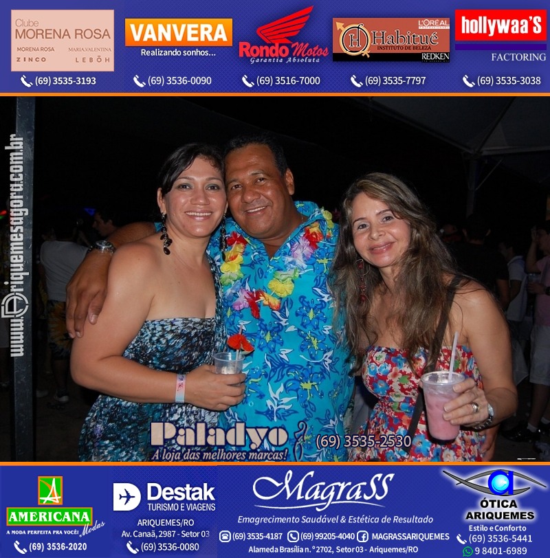 VAMOS REPRISAR Baile no Hawaii 2010 em Ariquemes