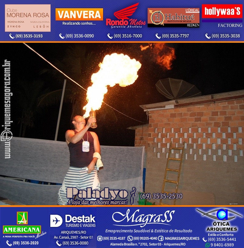 VAMOS REPRISAR Baile no Hawaii 2010 em Ariquemes