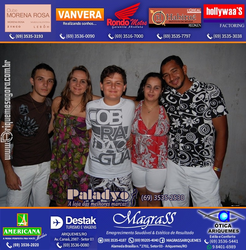 VAMOS REPRISAR Baile no Hawaii 2010 em Ariquemes