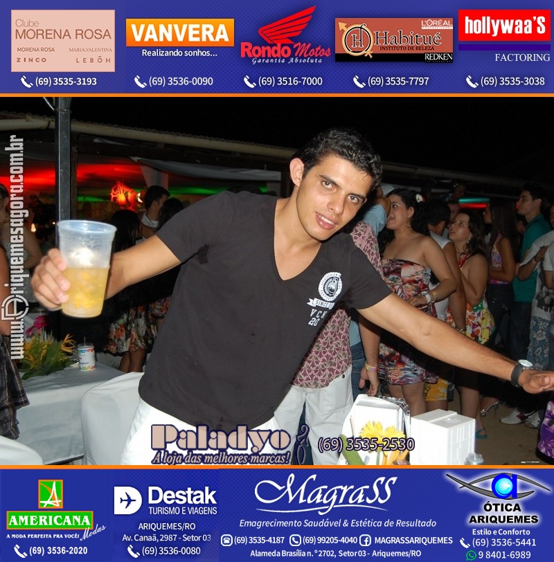 VAMOS REPRISAR Baile no Hawaii 2010 em Ariquemes