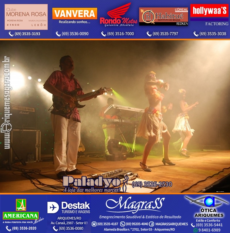 VAMOS REPRISAR Baile no Hawaii 2010 em Ariquemes