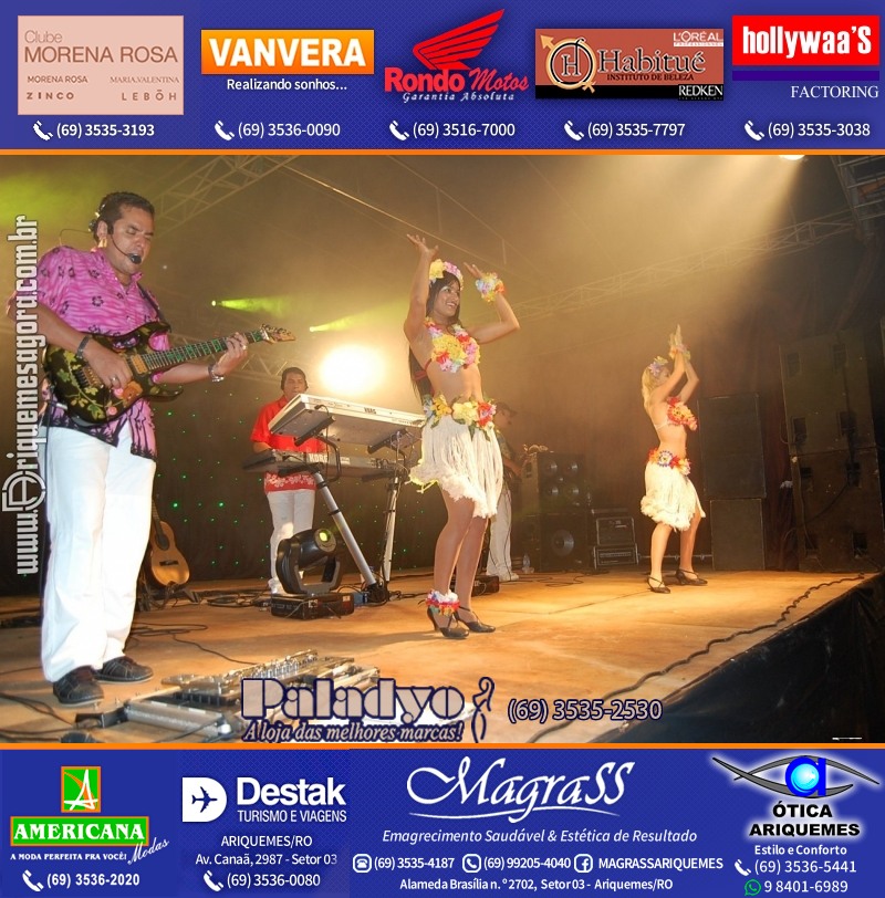 VAMOS REPRISAR Baile no Hawaii 2010 em Ariquemes