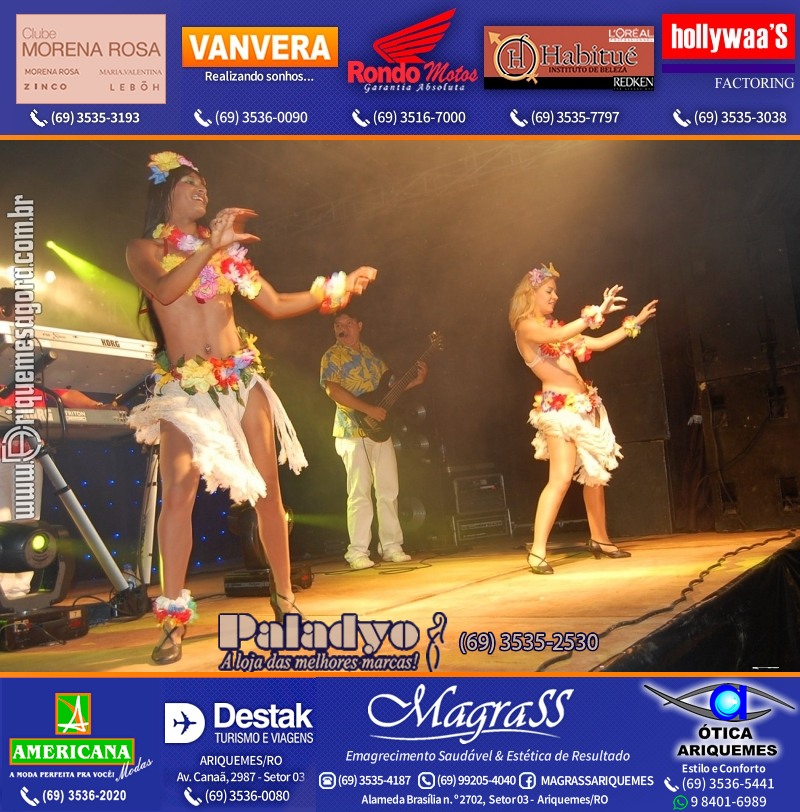 VAMOS REPRISAR Baile no Hawaii 2010 em Ariquemes