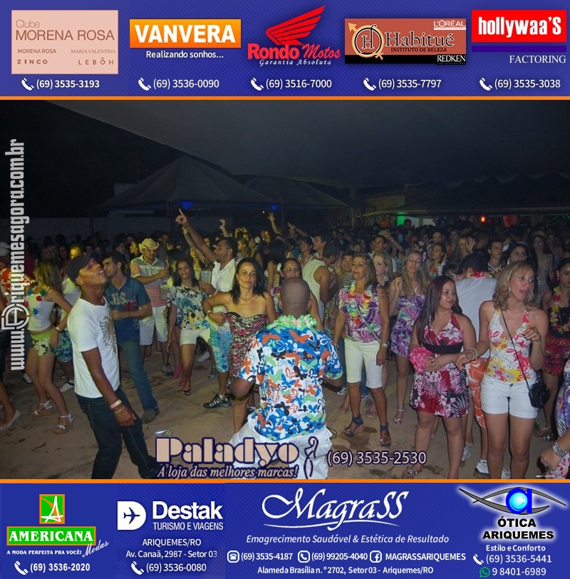 VAMOS REPRISAR Baile no Hawaii 2010 em Ariquemes