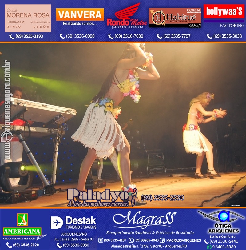 VAMOS REPRISAR Baile no Hawaii 2010 em Ariquemes
