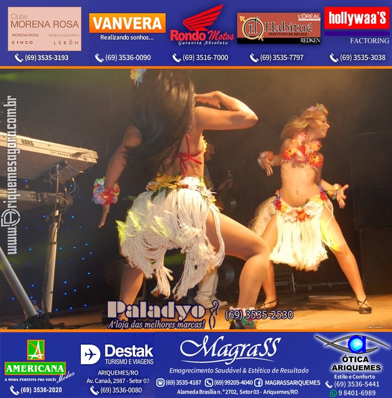 VAMOS REPRISAR Baile no Hawaii 2010 em Ariquemes