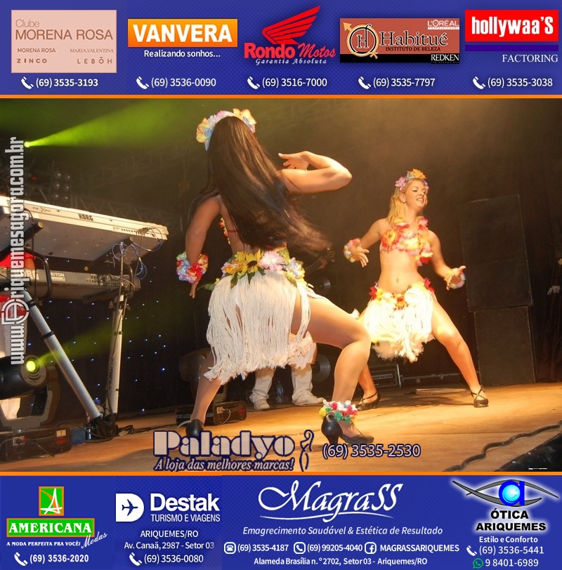 VAMOS REPRISAR Baile no Hawaii 2010 em Ariquemes