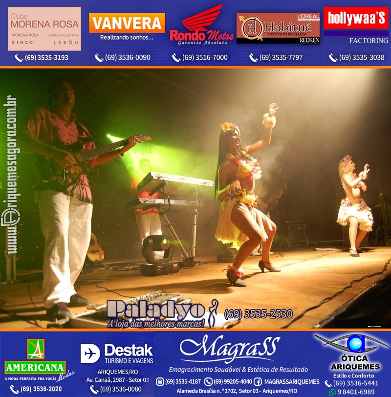 VAMOS REPRISAR Baile no Hawaii 2010 em Ariquemes