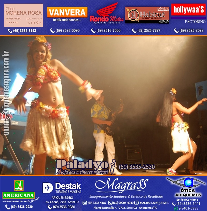 VAMOS REPRISAR Baile no Hawaii 2010 em Ariquemes