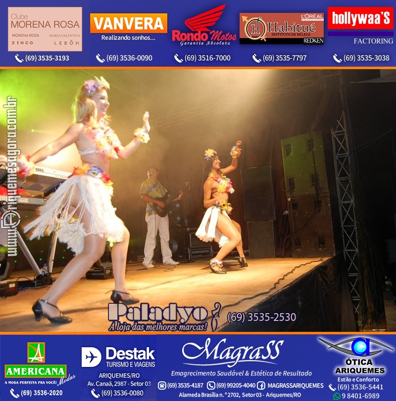VAMOS REPRISAR Baile no Hawaii 2010 em Ariquemes