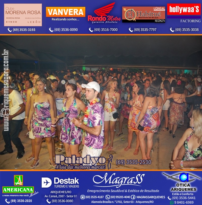 VAMOS REPRISAR Baile no Hawaii 2010 em Ariquemes