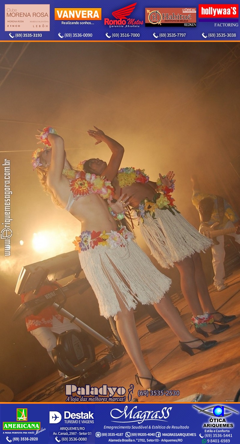 VAMOS REPRISAR Baile no Hawaii 2010 em Ariquemes
