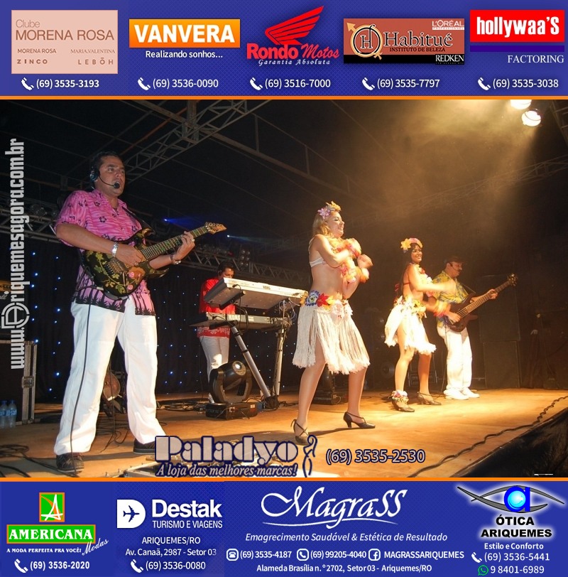 VAMOS REPRISAR Baile no Hawaii 2010 em Ariquemes