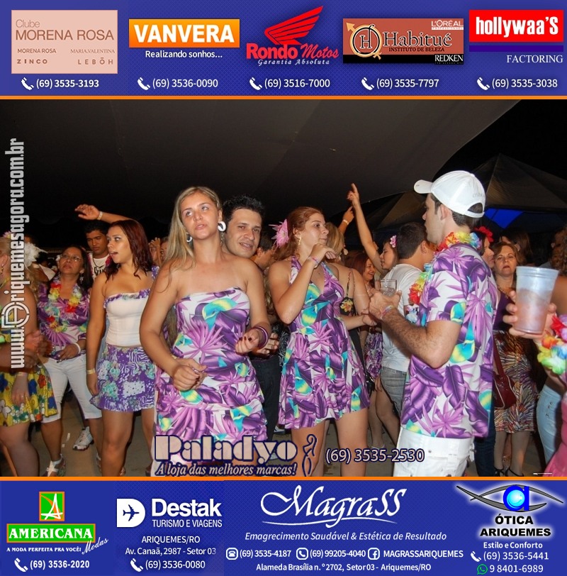 VAMOS REPRISAR Baile no Hawaii 2010 em Ariquemes